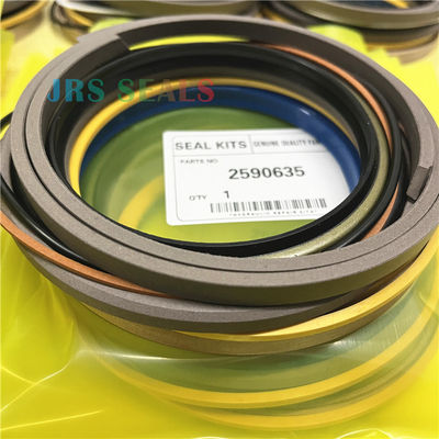 2590635 0875394 259-0635 087-5394 Cilindro hidráulico Excavadora Arm Boom Bucket Seal Kit NBR Black Oring