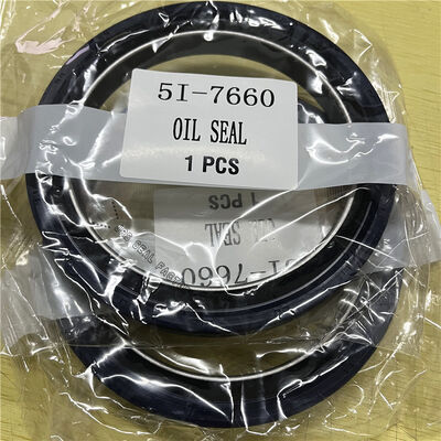 Sello Oring negro de NBR de dirección Tift de elevación del cargador del cilindro hidráulico de 5I7660 5I-7660