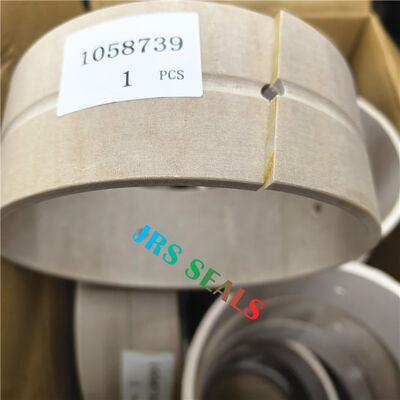 1058739 105-8739 Kit de sello de dirección inclinable de elevación del cargador del cilindro hidráulico del anillo de desgaste de gran tamaño
