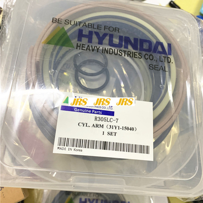 El centro de Kit Control Valve Seal Kit del sello del cilindro del cubo del auge del brazo de R305-7 YBS 31Y1-15040 se une al equipo HYUNDAY del sello