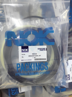 KB1000 KB3600 Kit de sellado de martillo de roca hidráulica para cilindro