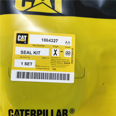 Kits de sellado de cilindro hidráulico de cargador de dirección Negro 2297194 1864327