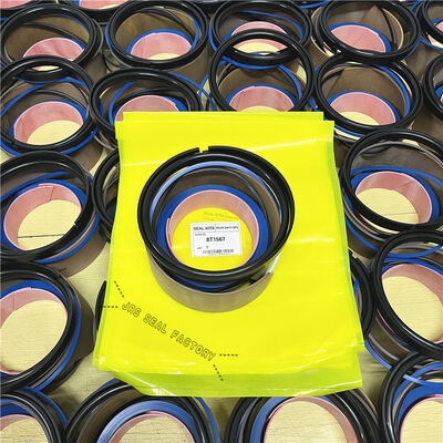 Oring negro del equipo NBR del sello de la dirección de la elevación del cargador del cilindro hidráulico 8T1567 8T-1567
