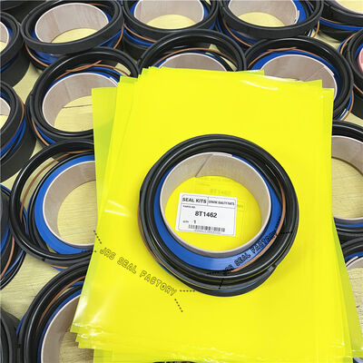 Equipo negro del sello del cargador del cilindro hidráulico de la dirección de elevación de NYLON WR del sello Oring del negro de 8T1462 8T-1462 NBR