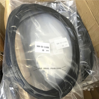 568-33-11430 equipo del cargador del cilindro hidráulico de Oring del negro de 568331430 NBR