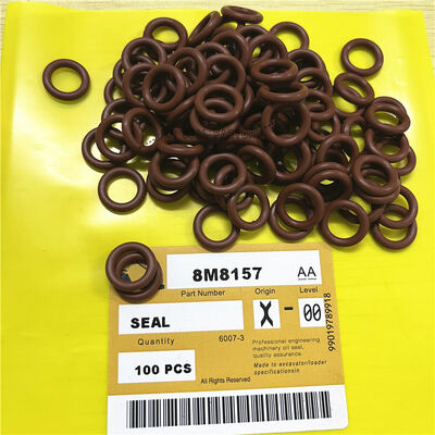 8M8157 2R0098 4K6804 NBR FKM Brown Black Oring para el equipo del sello del cargador del cilindro hidráulico
