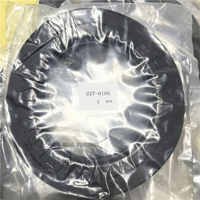 2276105 227-6105 Sello negro NBR para excavadora de cilindro hidráulico