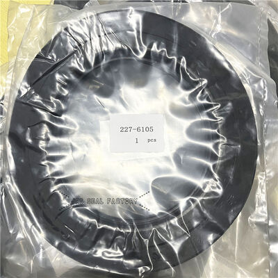 2276105 227-6105 Sello negro NBR para excavadora de cilindro hidráulico