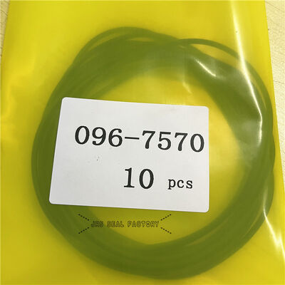 equipo negro del sello del cargador del cilindro hidráulico de 6V5555 0967570 096-7570 4F7388 NBR Oring