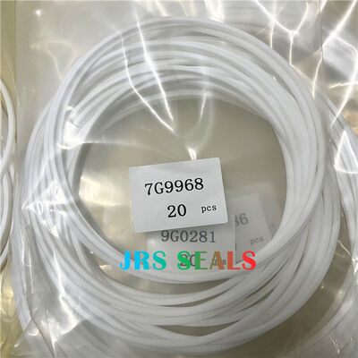 7G9968 7G-9968 Kit de sello de cargador de dirección inclinable de elevación de cilindro hidráulico con sello de respaldo de PTFE blanco