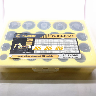 CAJA GIGANTE del equipo O Ring Assortment Seal Kit Oring del anillo o 383PC de la CAJA del ANILLO O para el excavador